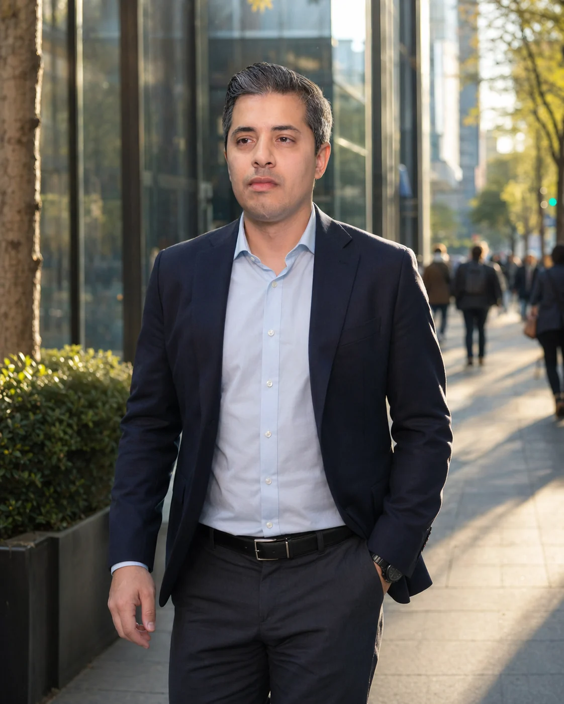 Enrico Batoni em ambiente profissional